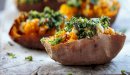 طريقة عمل البطاطا الحلوة في المايكرويف