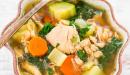 طريقة عمل شوربة خضار بالدجاج