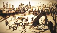 معلومات عن فن الرسم بالرمل معلومات عن فن الرسم بالرمل