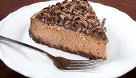 طريقة عمل تشيز كيك بالشوكولاتة