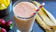طريقة عمل سموثي الموز