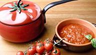 طريقة عمل معجون الطماطم