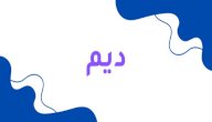 معنى اسم ديم
