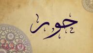 تفسير اسم حور في المنام