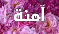 تفسير اسم آمنة في المنام تفسير اسم آمنة في المنام