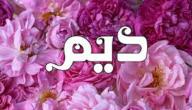 تفسير اسم ديم في المنام