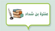 أجمل أشعار عنترة بن شداد