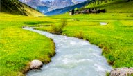 تعبير عن النهر: انسيابيته وسحره