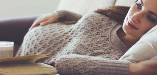 علامات قرب الولادة من شكل البطن