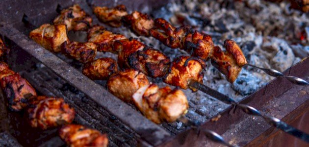طريقة عمل الكباب المشوي