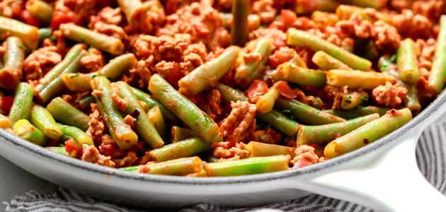 طريقة عمل الفاصوليا الخضراء
