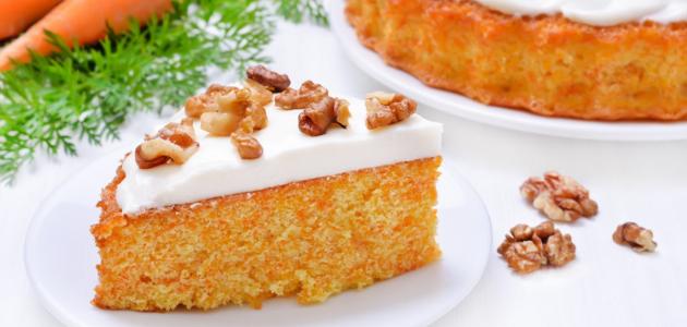 طريقة تزيين كيكة الجزر