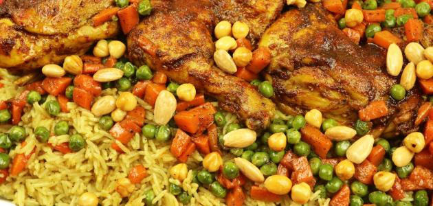 طريقة عمل الأوزي بالدجاج