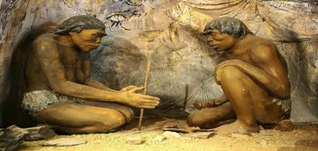 معلومات عن الإنسان القديم في العصر الحجري
