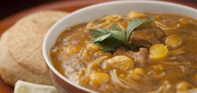طريقة عمل شوربة الحريرة
