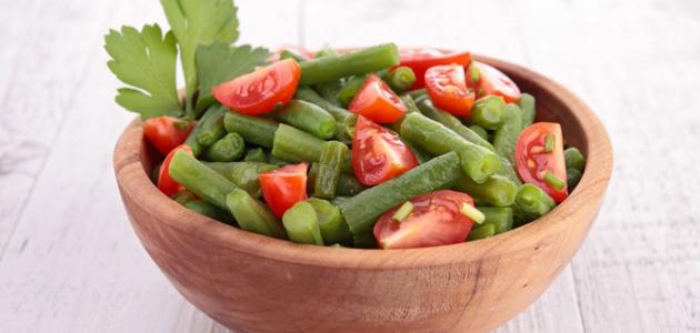 طريقة عمل سلطة الفاصوليا الخضراء