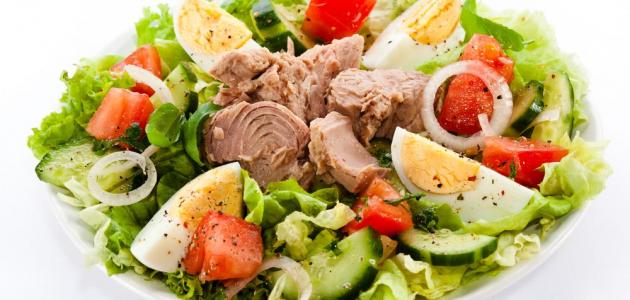 طريقة عمل سلطة التونة