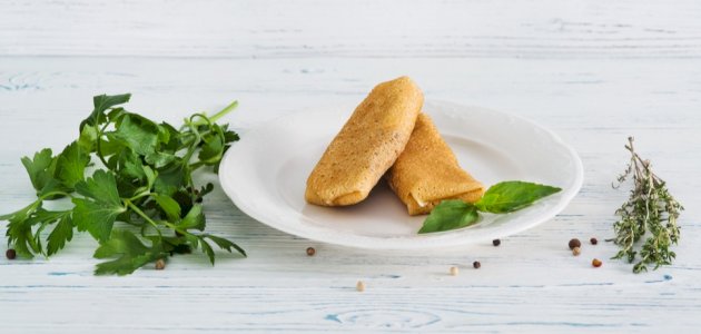طريقة عمل الكريب المالح