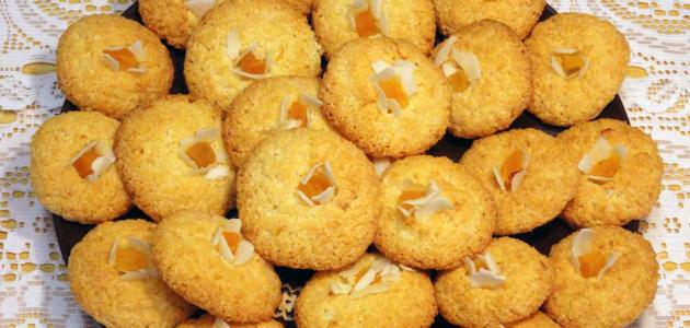 طريقة عمل أقراص جوز الهند