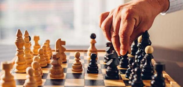 حكم لعبة الشطرنج