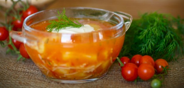 طريقة عمل شوربة الشعيرية بالخطوات